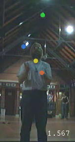 Jochen Voss, Juggling in the Cryfields sports pavillion