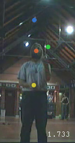 Jochen Voss, Juggling in the Cryfields sports pavillion